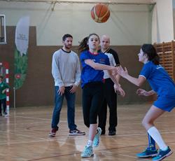 Koszykówka 3x3 z udziałem dziewcząt szkół podstawowych