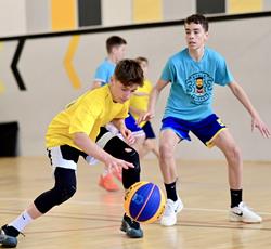 O medale w koszykówce 3x3 walczyły szkoły podstawowe